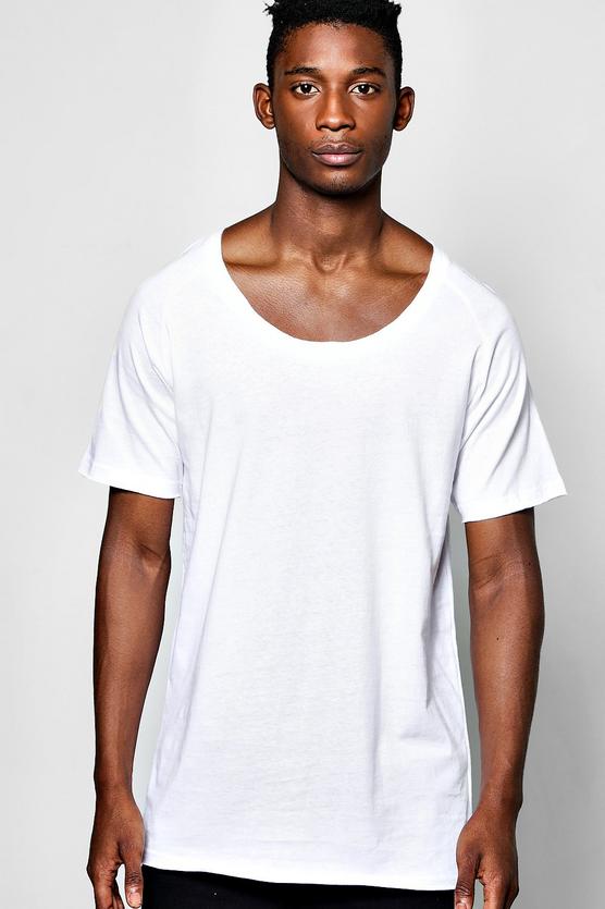 Scoop Neck Raglan T Shirt